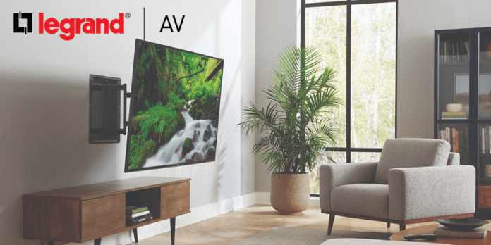 SANUS in-wall TV mount offering flexibility and concealment