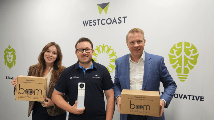 Boom Collaboration Partners with Westcoast for UK Distribution Deal