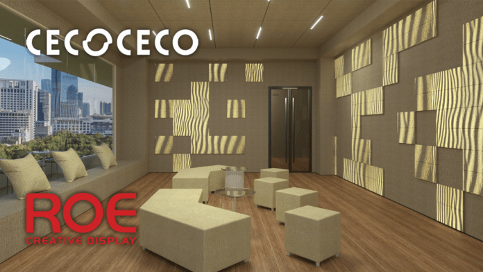 CECOCECO Launches ArtMorph Luminous Wall Panel in Europe: Innovative Lighting and Display Technology for Architects and Designers