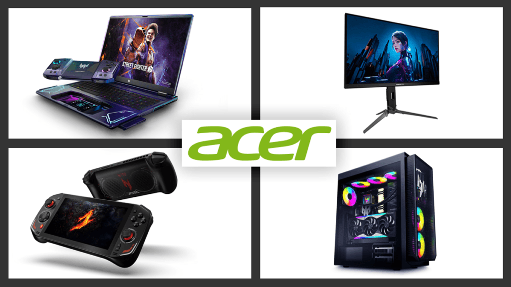 Acer Launches a Series of Firsts and Upgrades