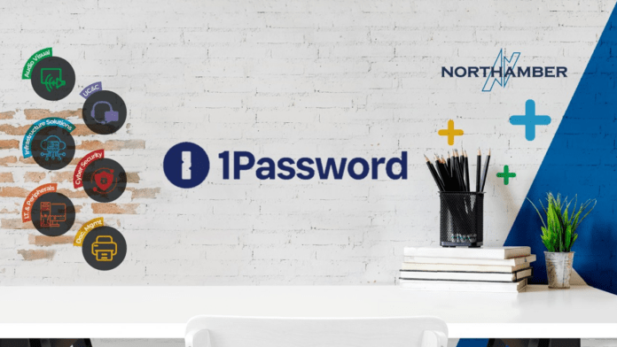 Northamber PLC Announces Partnership with 1Password for Cybersecurity Solutions